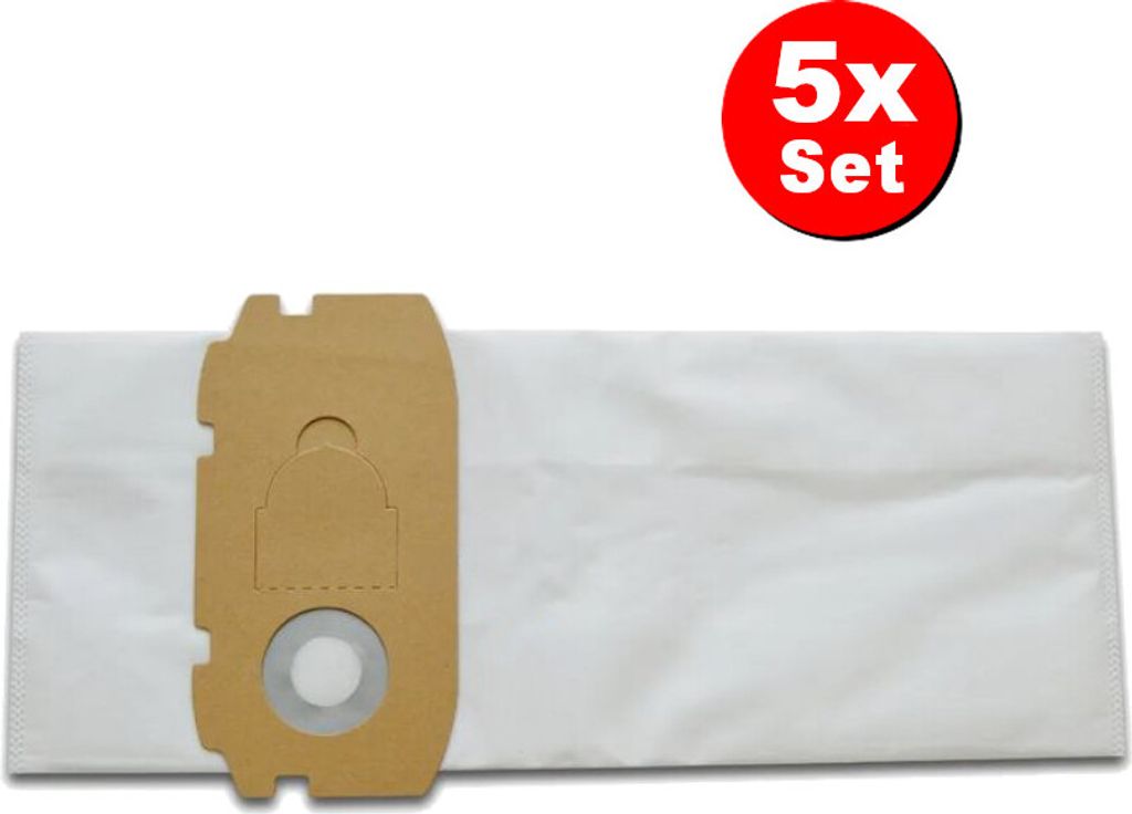 5x Trade-Shop Staubsaugerbeutel / Microvlies-Beutel kompatibel mit Festool CT / CTL / MINI / MIDI ersetzt 498410, 498411, 456772 / Absaugmobil