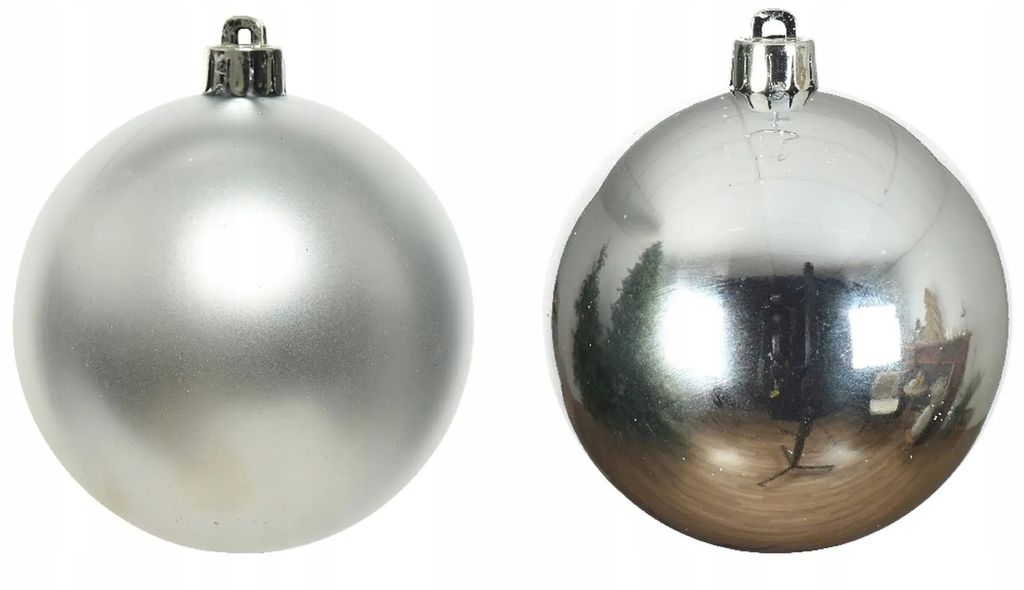 Weihnachts-Micro-Kugeln Silberfarben Ø 2,5 cm aus Glas - Produktbild 3