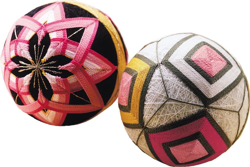 Olympus Temari Stickset "Masukagari / Pfirsichblüte, 2er-Set", TM-1, hergestellt in Japan