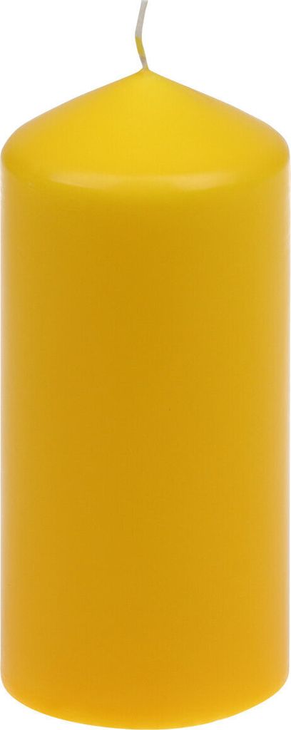 Stumpenkerzen Gelb 150/67 mm, 10 Stück Steinhart Kerzen in RAL-Kerzen Güte Qualität