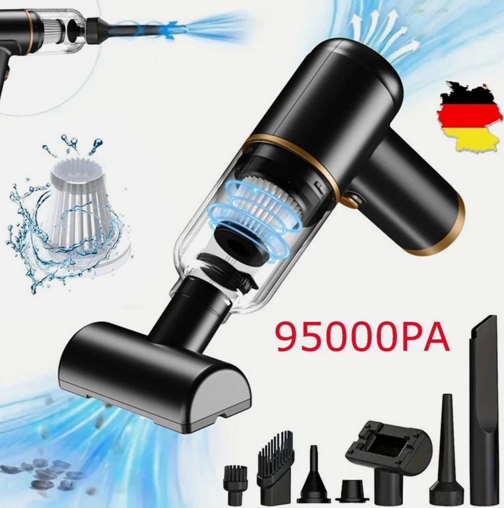 120W Kabellos Handstaubsauger Mini Autostaubsauger Für Auto Büro Zuhause Tragbar