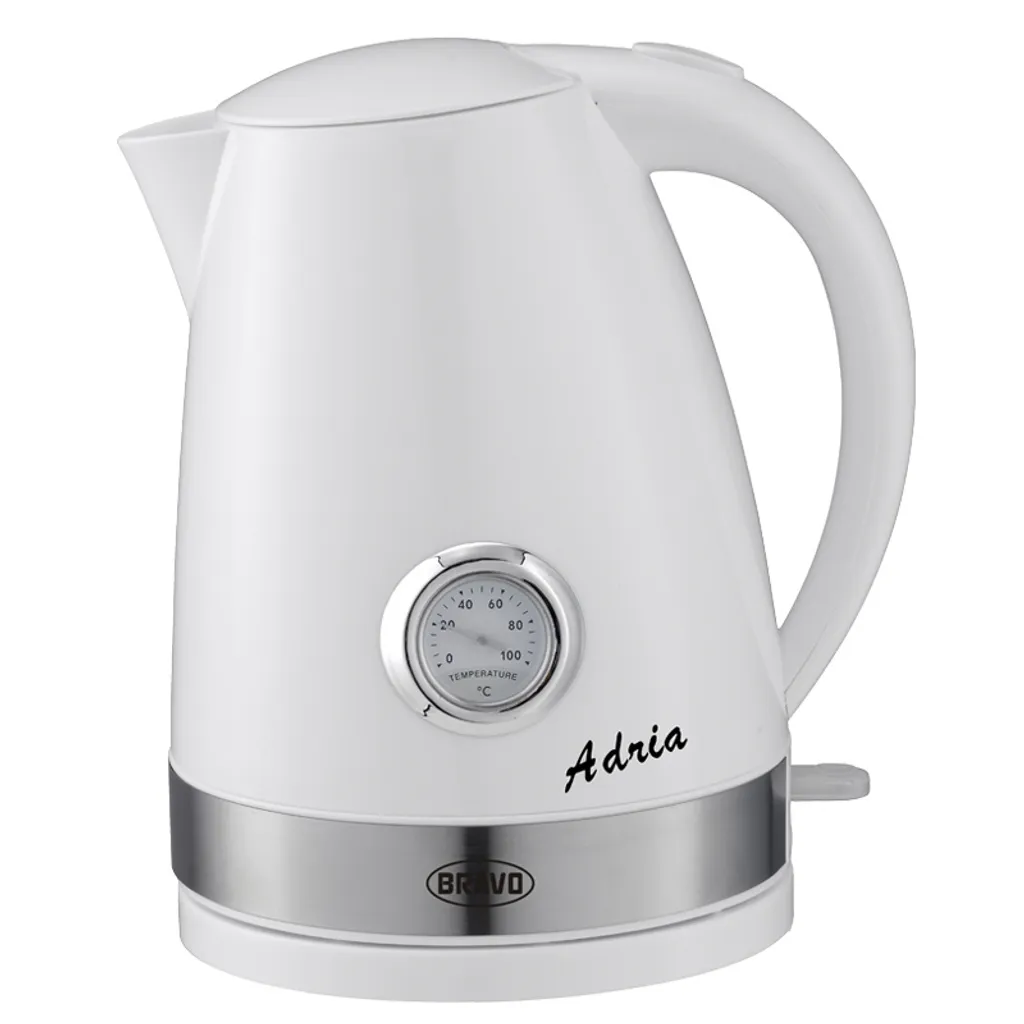 Bouilloire rétro Bravo Adria B-4780B avec technologie de sécurité Strix