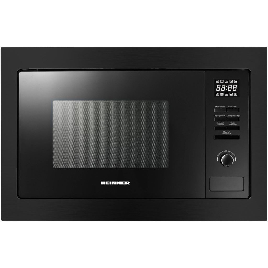 Heinner HMW-MDBI25GDBK Einbau-Mikrowelle 25L, 900W, Grill Produktbild 