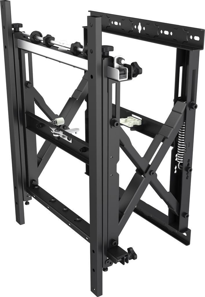 Barkan - Wandhalterung mit Gasfeder 32-Zoll - 80-Zoll/81cm - 203cm - Modular Silber