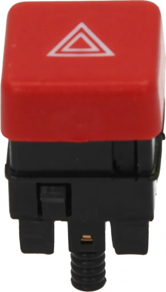 Interrupteur feux de détresse B007881 Piaggio robuste et étanche noir