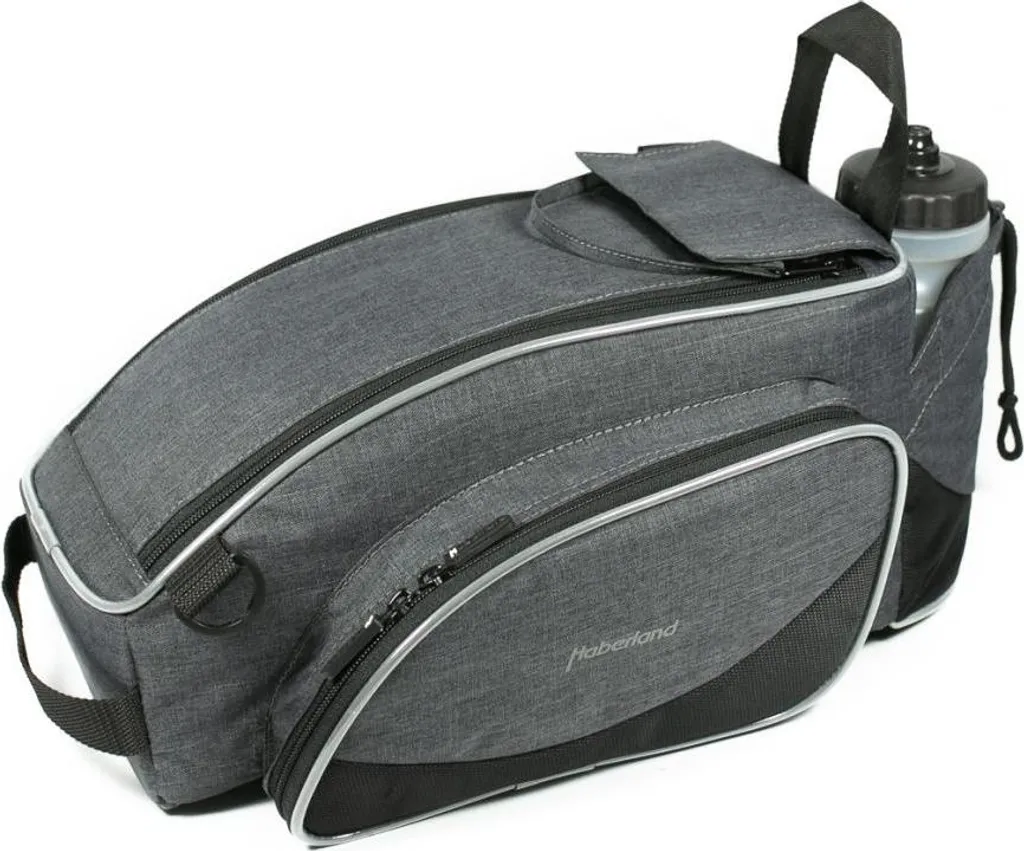 Sacoche pour porte-bagages Racktime Haberland Flexibag XL beige modulable
