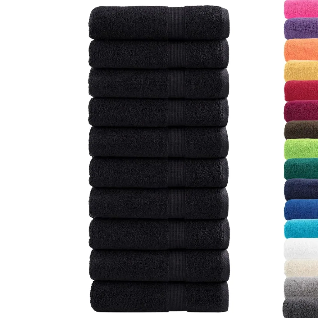 Rinnova il tuo Bagno: Set 10 Teli vidaXL SOLUND Premium 100x150 cm