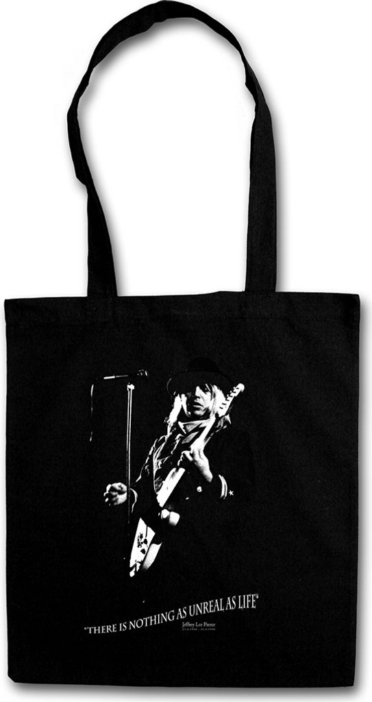 Urban Backwoods Jeffrey Lee Pierce Retro, Stofftasche, Farbe: Schwarz