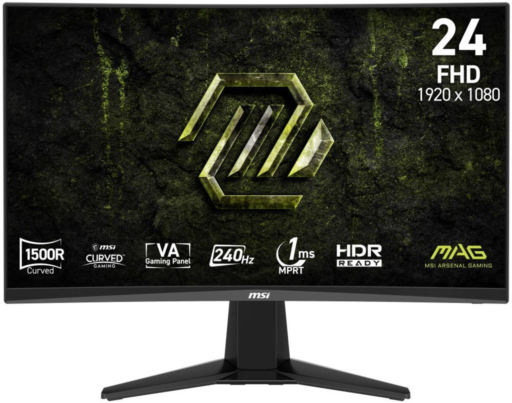 MSI MAG 245C X24, 59,9 cm (23.6"), 1920 x 1080 Pixel, Full Produktbild 