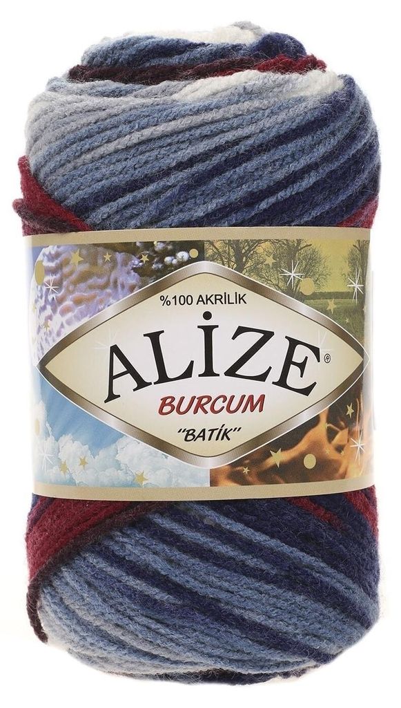 A ball of yarn with a label.