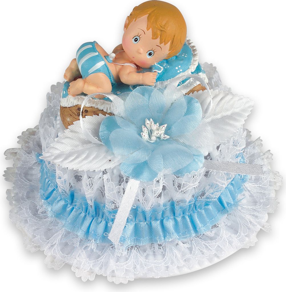 Poly Taufaufsatz, Baby blau