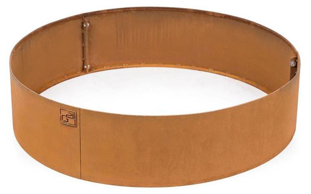 Krawężnik ogrodowy G21 80 x 20 cm, okrągły, ze stali Corten Zdjęcie produktu 