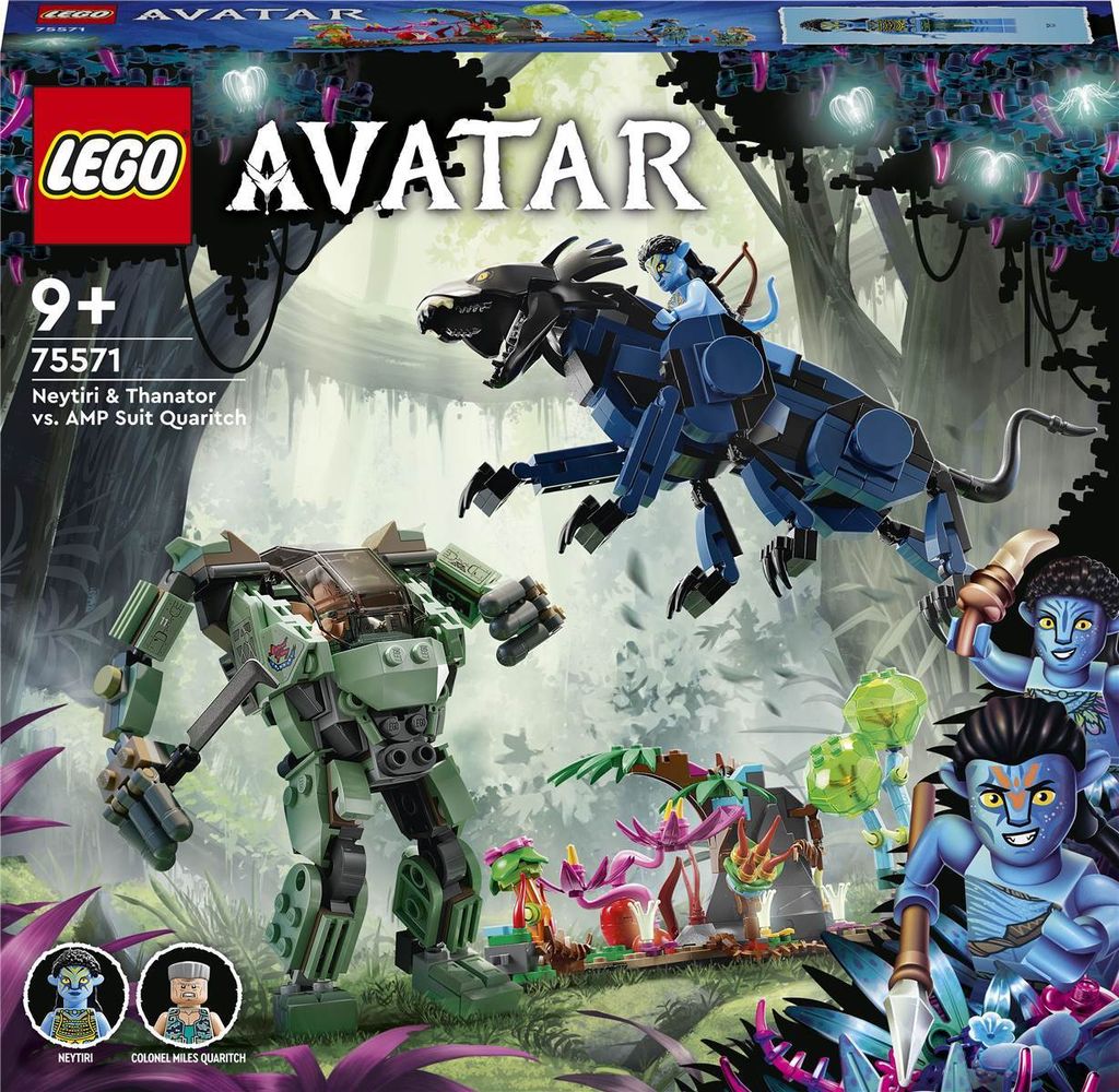 LEGO 75571 Avatar Neytiri et Thanator vs. Quaritch à la MPA Image du produit 