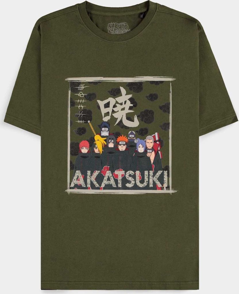 Naruto Shippuden T-Shirt Akatsuki Clan Größe L Produktbild 