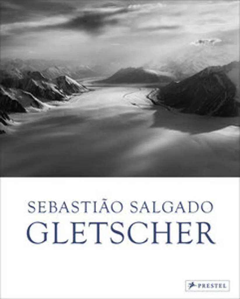 Livre photo Gletscher Salgado en noir et blanc impression haute qualité