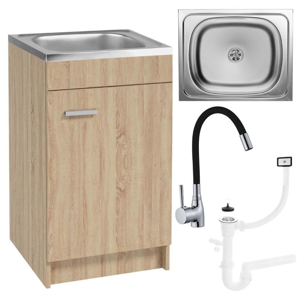Stamar | Küchenzeilen - Set, Sonoma, 50 cm, mit Produktbild 