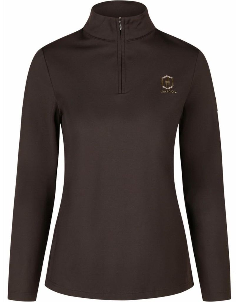 Heritage Half-Zipshirt 090 black truffle S Produktbild 