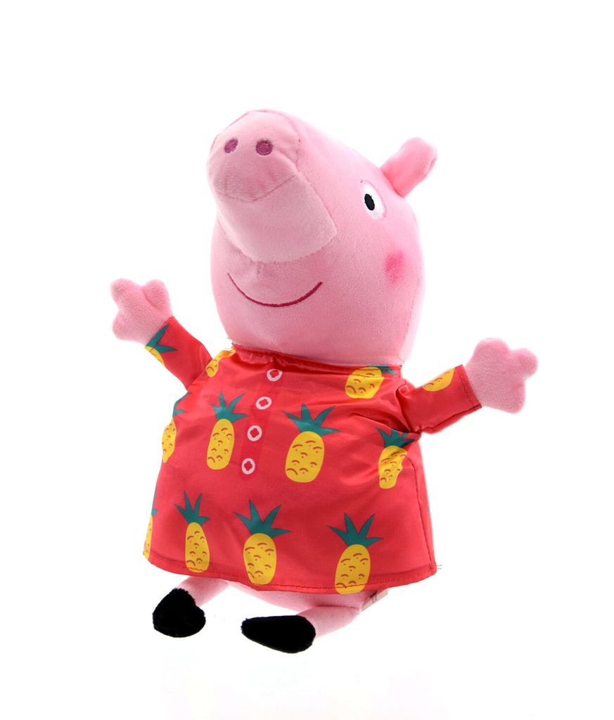 Peppa Wutz Plüschfigur (31cm) Plüschtier Kuscheltier Stofftier Pig Schweinchen Peppa Ananas-Kleid