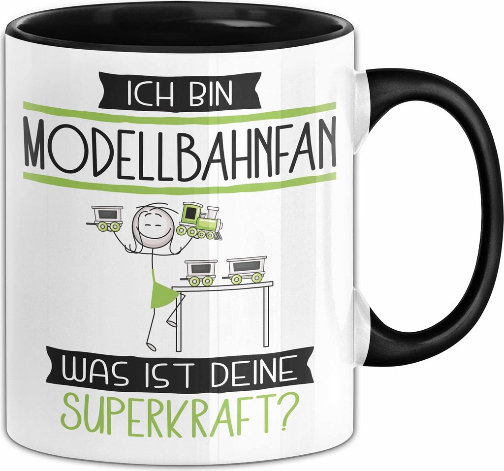 Pferdebesitzerin Geschenk Tasse Ich Bin Pferdebesitzerin Was Ist Deine Superkraft Geschenkidee Lustig Geburtstag Weihnachten (Schwarz)