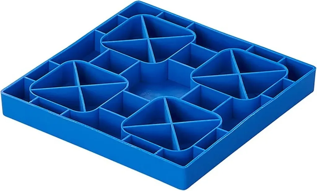 Assiettes anti-choc empilables 21 cm | Solution placards étroits