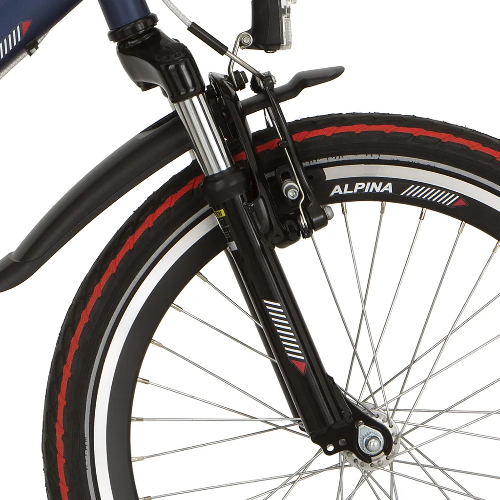 Fourche Alpina Yabber SPSP 20 Noir haute résistance pour cyclisme