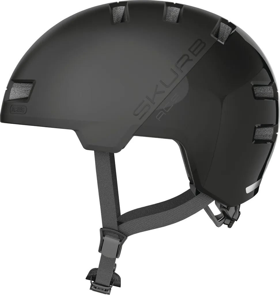 Casque Abus Skurb Ace 40386 In-Mold réglable Noir Mat - Confort M