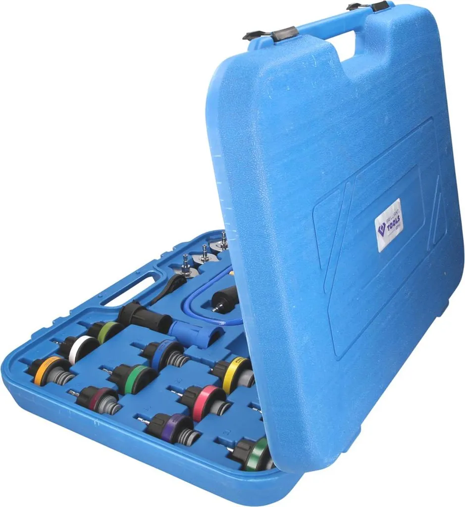Kit diagnostic refroidissement 27 pièces avec pompe de pression Master - 13