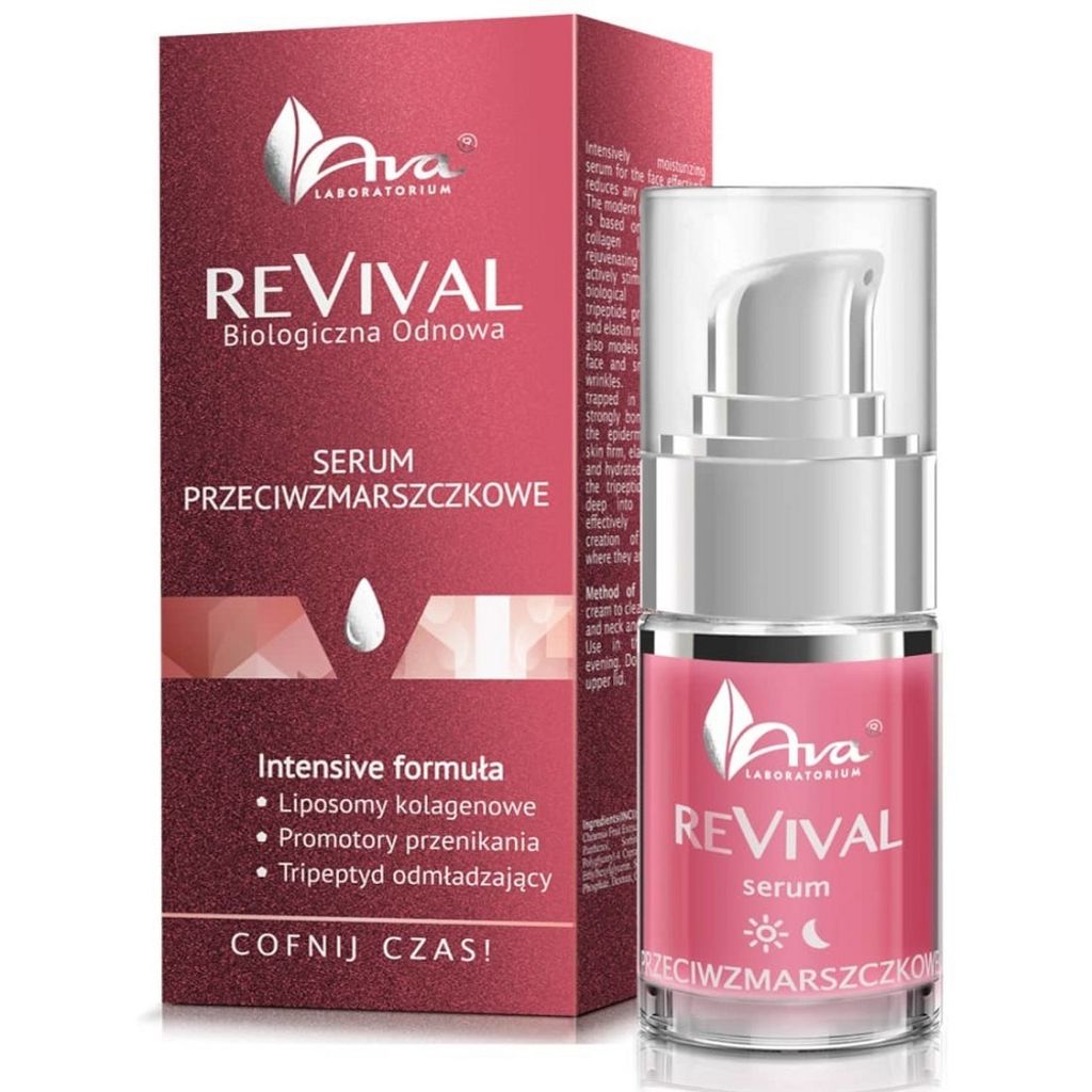 Ava Laboratorium ReVival Serum przeciwzmarszczkowe, 15ml