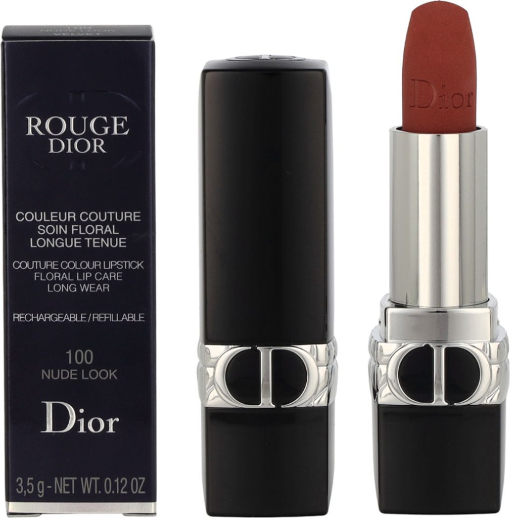 Dior Rouge, Nude, Nude Look, 1 kleur, Kleur, Hydraterend, Productafbeelding 