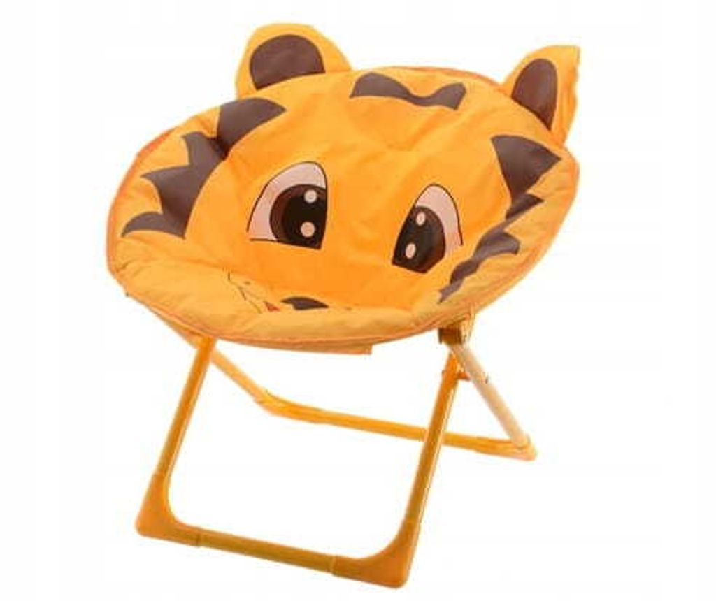Kinder-Gartenklappstuhl orange Lion Produktbild 