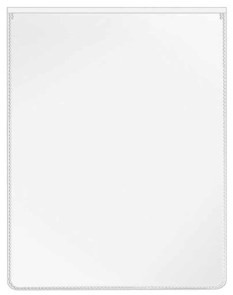 Lot de 20 pochettes transparentes rigides 111x153 mm pour CNI/badges