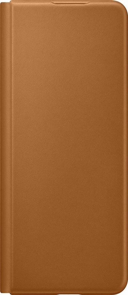 Folio pour Samsung Galaxy Z Fold 3 Premium Cuir Marron Image du produit 