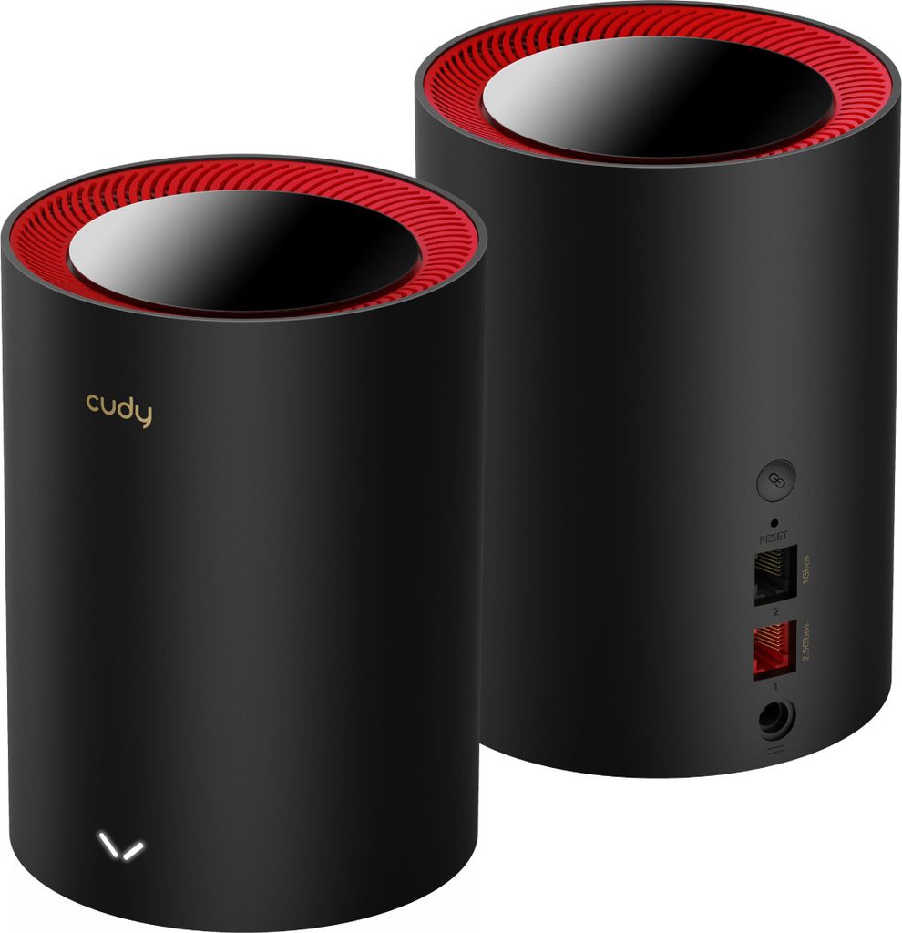 CUDY M3000 AX3000 Wi-Fi 6 Mesh 2.5G 2er-Pack