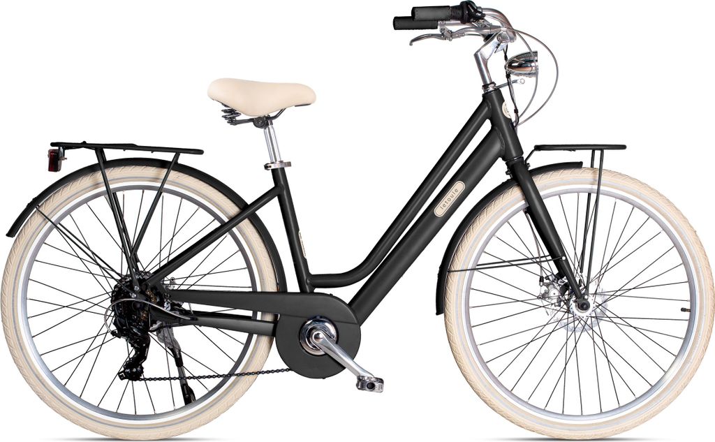 VENICE - I love Italy Elektro-Citybike 28 Zoll LETOULE "Modé Hybrid" Lady, Buio