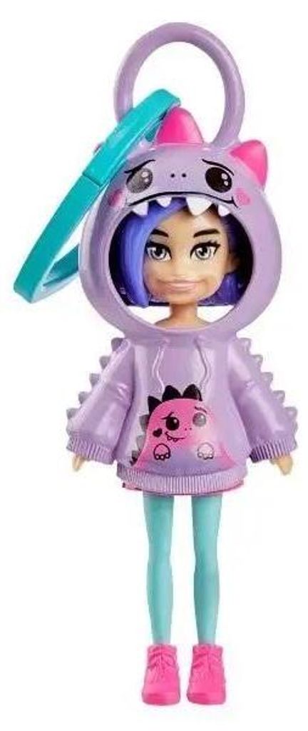 Poupée Polly Pocket à accrocher, 7,5 cm - Mattel Image du produit 