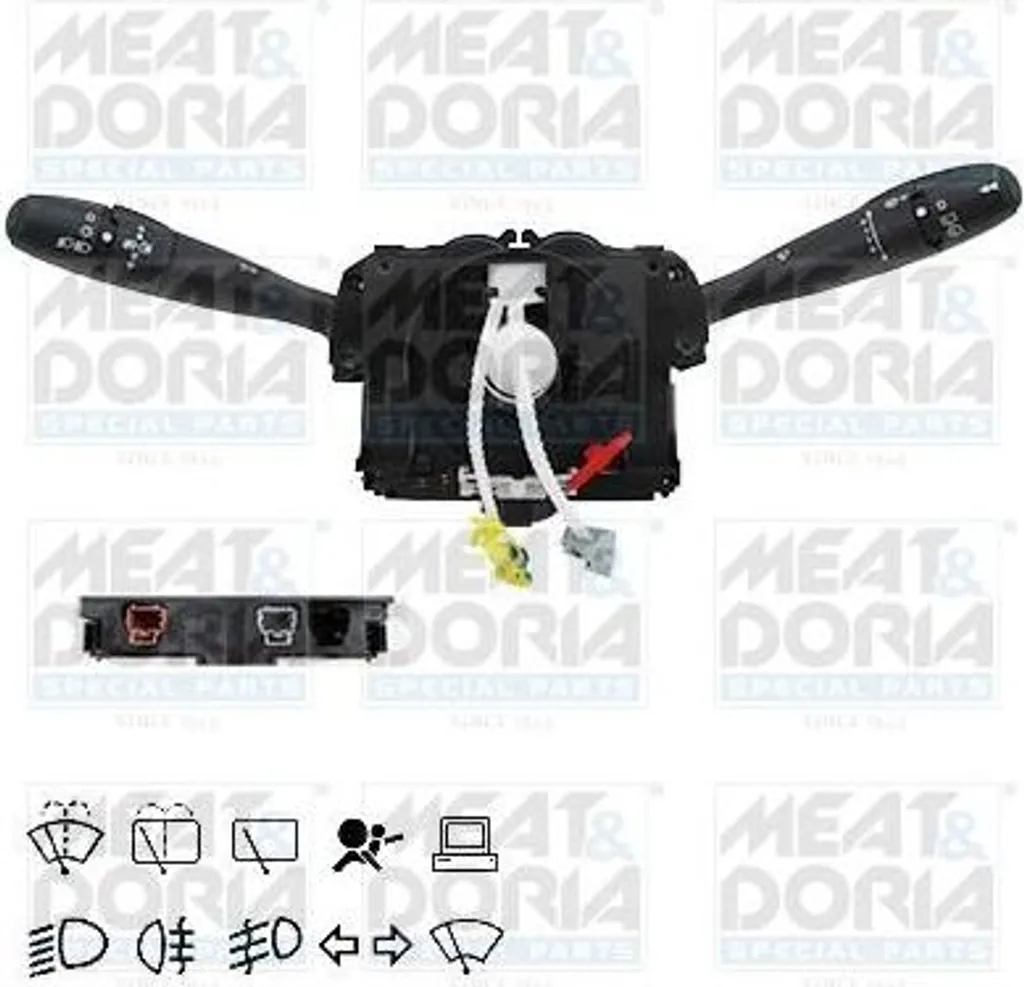 Commande de feux pour Peugeot 307 et Citroën C3 - MEAT & DORIA 23384