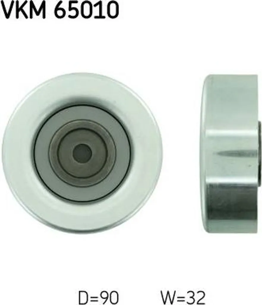 Supprimer Bruit Courroie Mitsubishi avec Galet SKF VKM65010 MD374877 Neuf