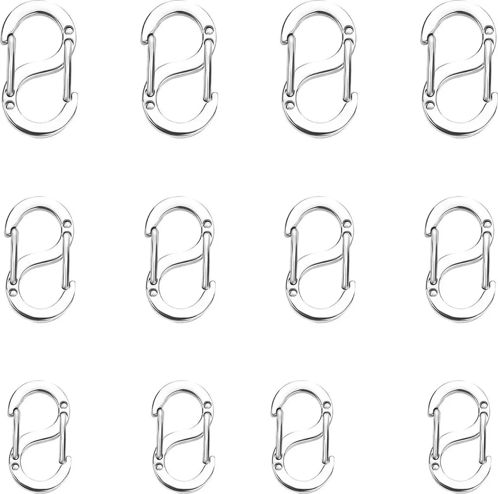 Fermoir pour Bracelet et Bijoux DIY - Pack de 12 Attaches Argent Robustes