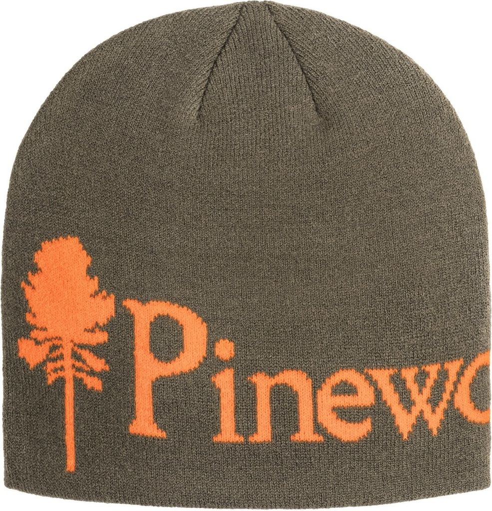 Czapka Pinewood 5897, melanżowa, zielono-pomarańczowa Zdjęcie produktu 