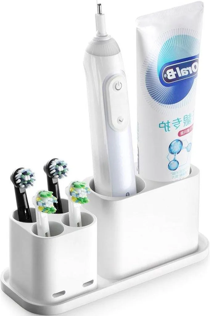 Support Mural Brosse à Dents Électrique - Organiseur Cordon Autocollant Salle De Bain Support Chargeur Brosse Dents Salle Bain