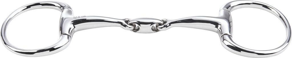 BUSSE Olivenkopfgebiss Doppelt Gebrochen 14 mm Gebiss 12,5 cm