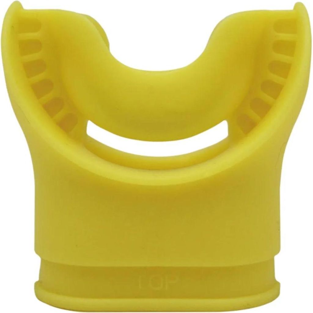 Tecnomar Silicone Mundstück Gelb Gelb One Size