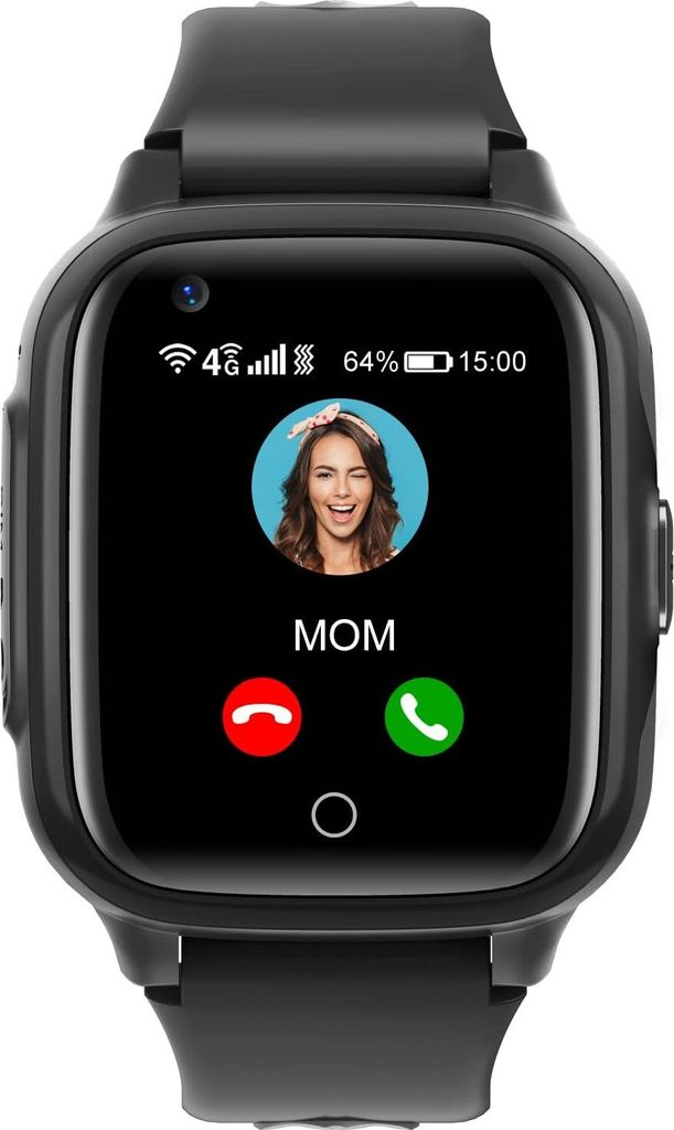 Kinder Smartwatch mit GPS und Telefonuhr, 4G-WLAN-Videoanruf, SOS-Kamera, wasserdichte Nachricht, Wecker, Stoppuhr, Klassenmodus, Musik-Player