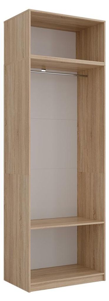 Kleiderschrank Vicco Elmo Sonoma 80 x 40 cm 2er Set, Model 61345