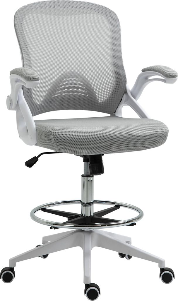 Vinsetto Bürostuhl Ergonomischer Schreibtischstuhl mit Produktbild 