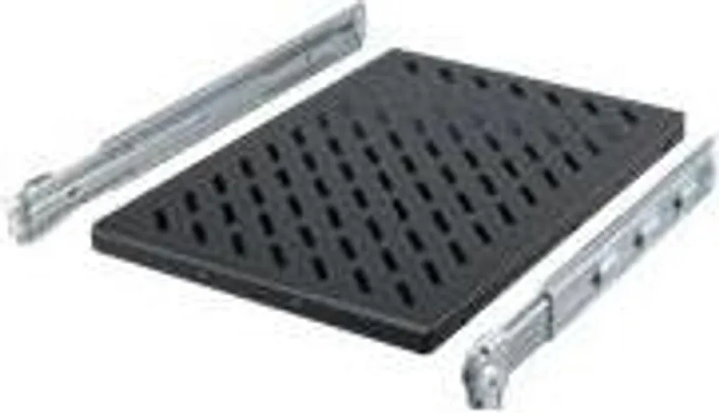 Optimiser l'espace rack : tablette 1U extensible Rittal 400-600mm fixe
