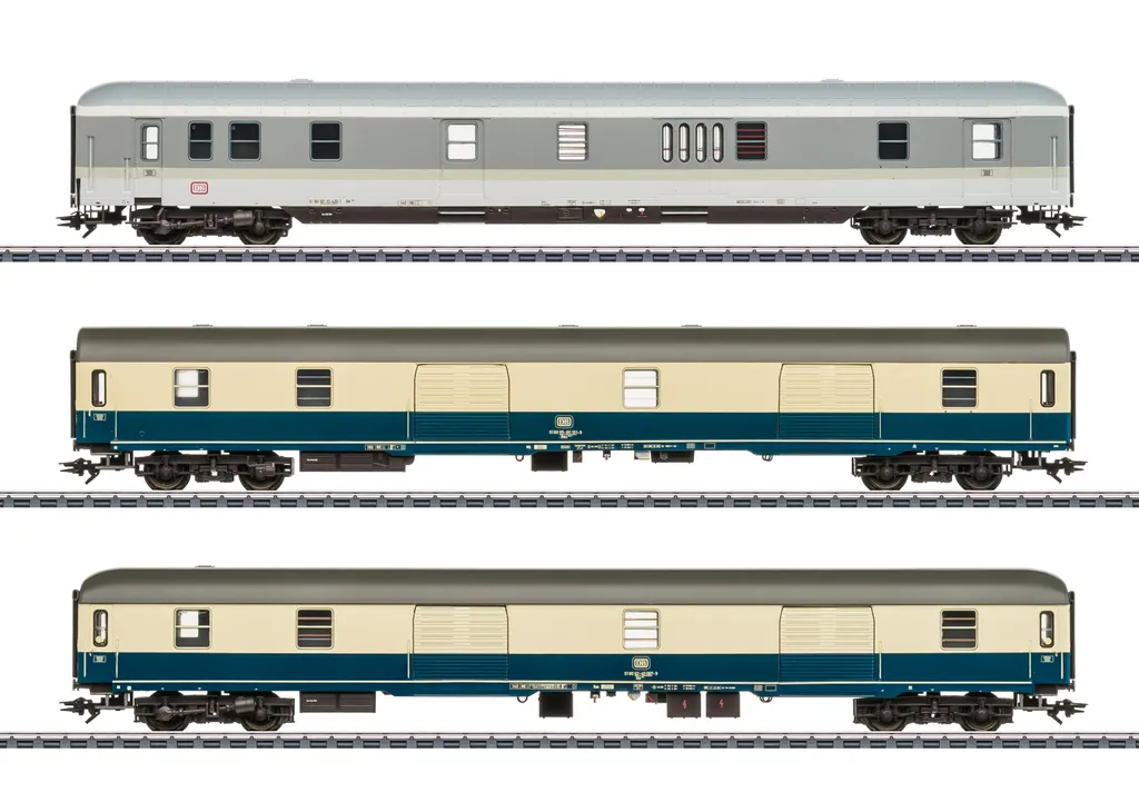 Train Postal Märklin 42830 DB : Formez une Rame Postexpress H0 Réaliste