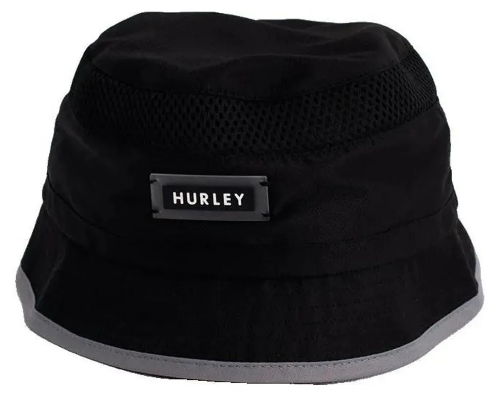 Bob Hurley Breezy Noir Léger et Respirant - Chapeau de Soleil Confort