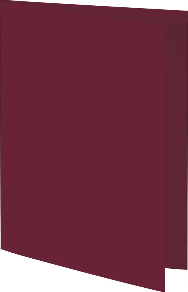 Heyda 211426023 Carte double A5 rouge foncé pour invitations créatives