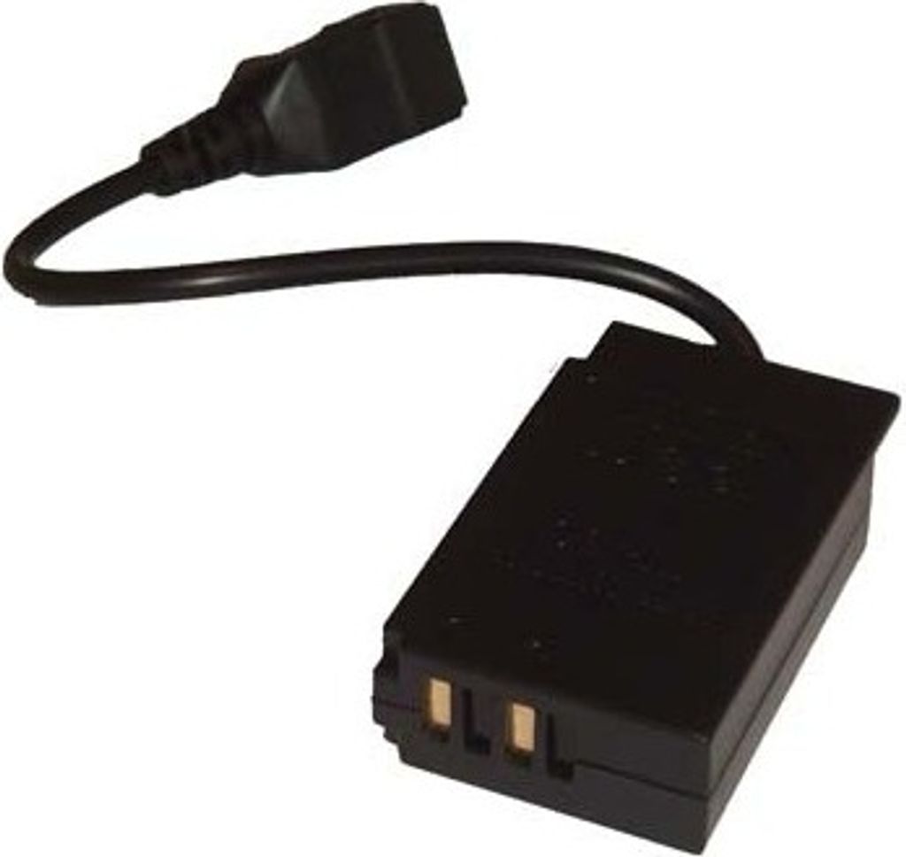 vhbw DC Kuppler Netzadapter kompatibel mit Nikon Coolpix P1000, A, P950 Kamera, Digitalkamera, DSLR, Spiegelreflex